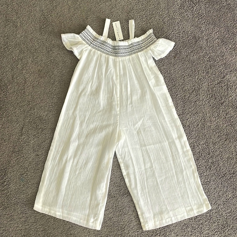 White Jumpsuit - Janie & Jack